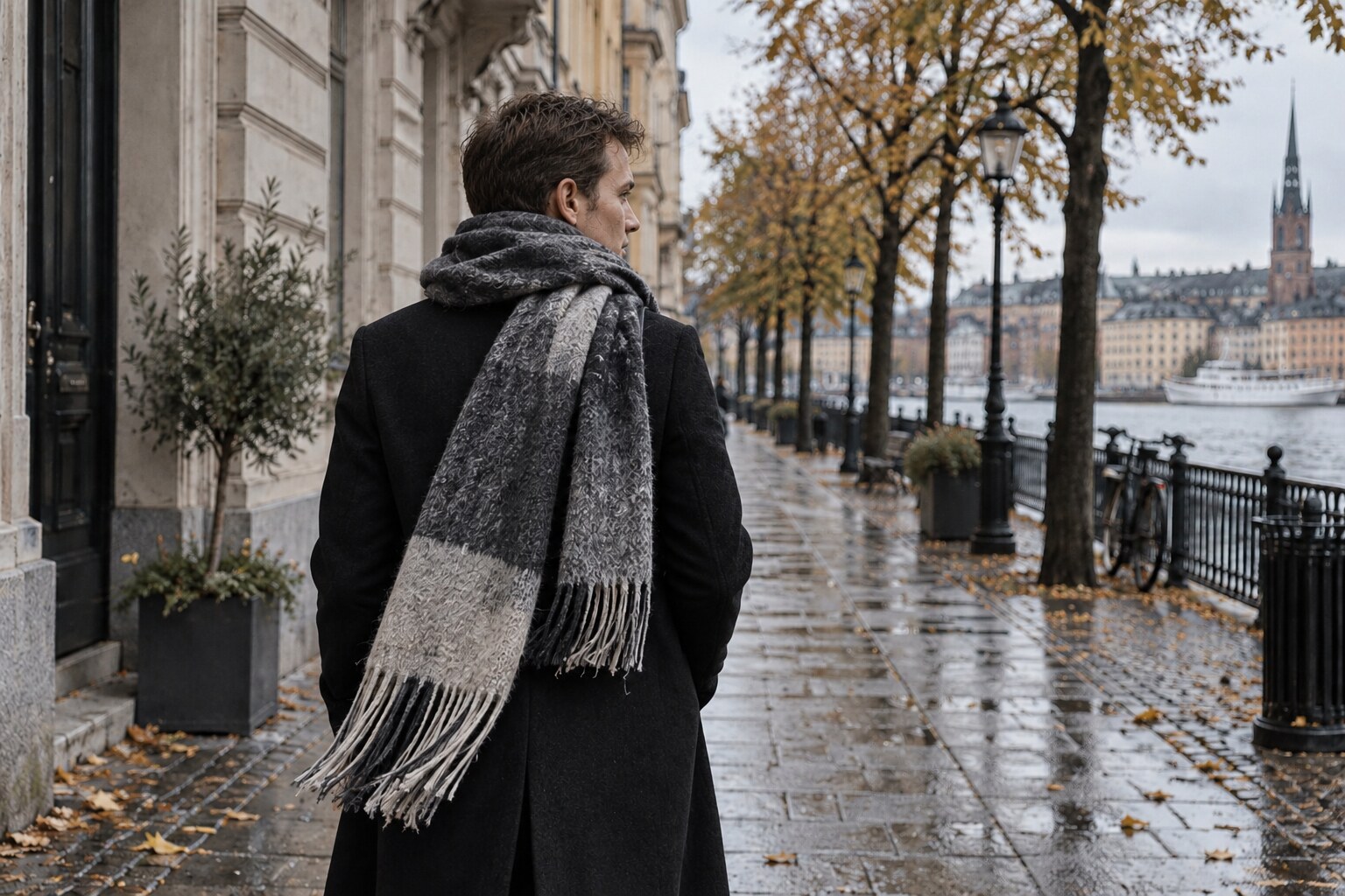 A Good Scarf Does More Than Keep You Warm editorial image