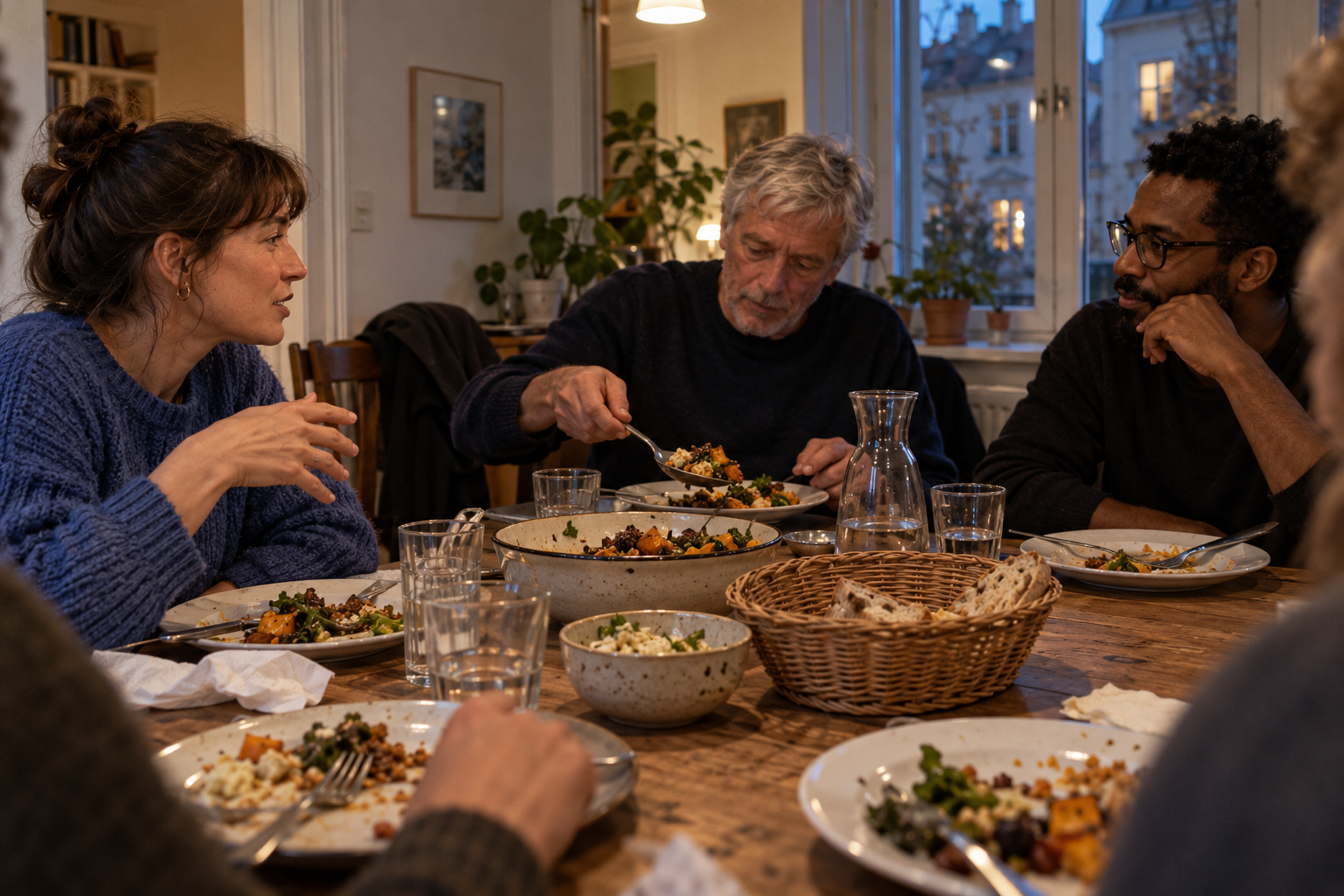 Would You Have Dinner with Strangers in Copenhagen? editorial image