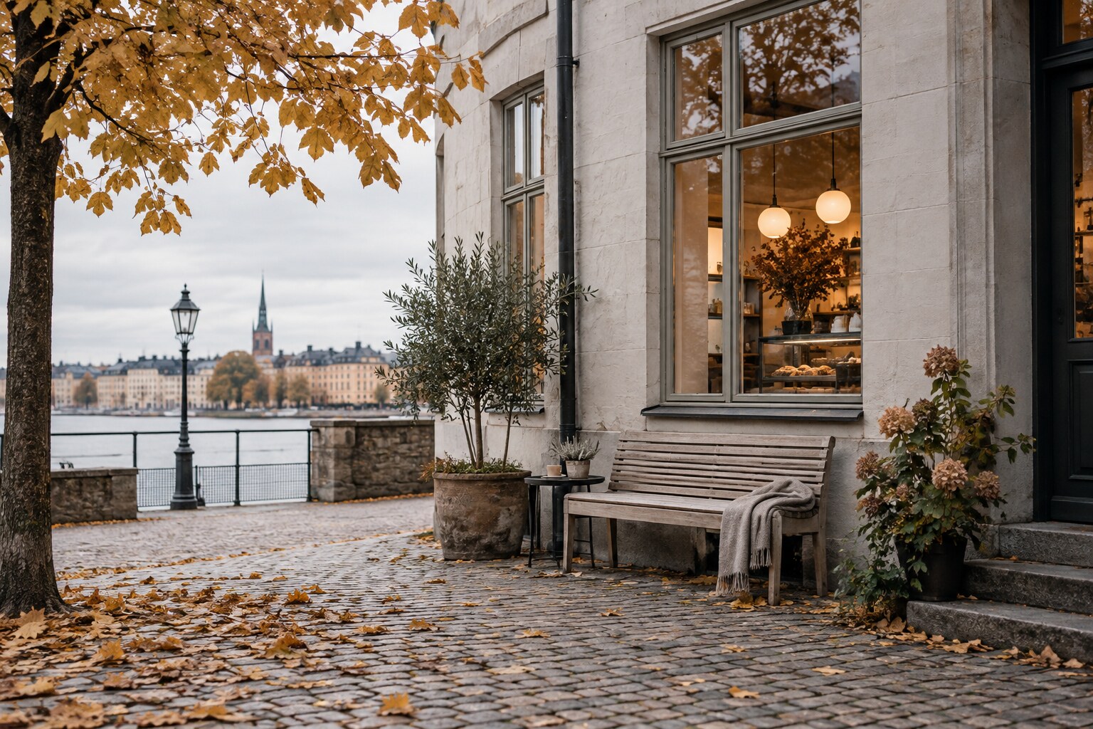 Fall in the Nordics Is a Change of Pace editorial image