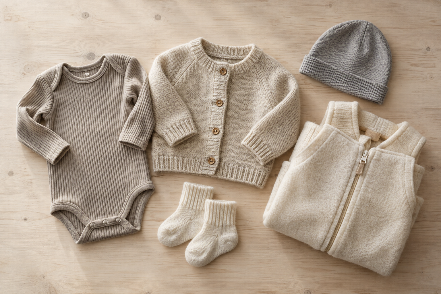 The Nordic Baby Wardrobe editorial image