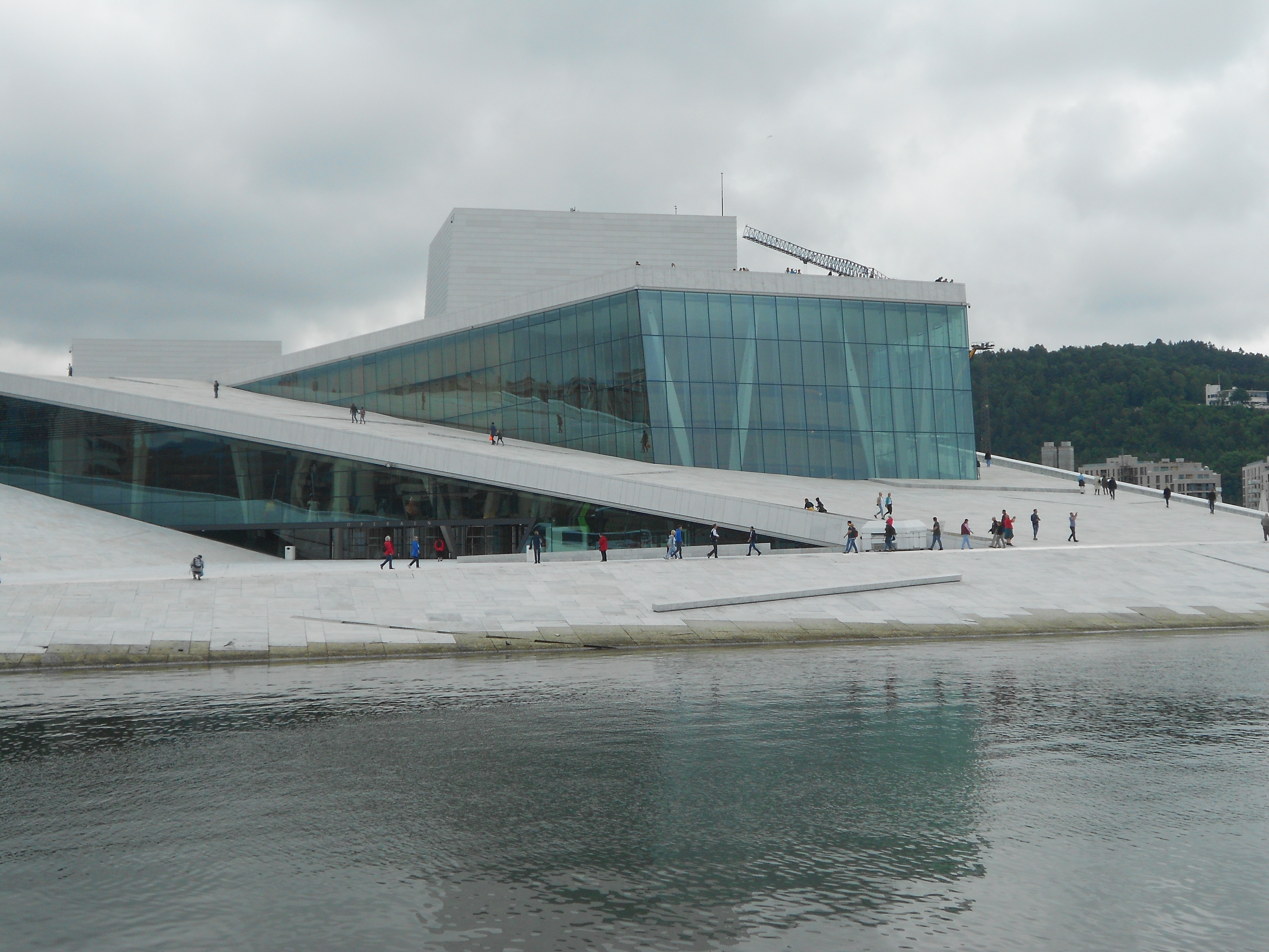 Oslo Is Best Understood from the Water’s Edge editorial image