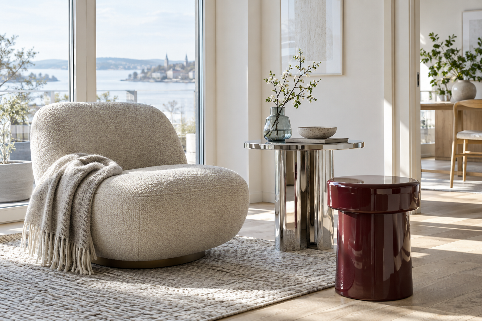 Scandinavian Interiors Are Getting Shinier editorial image
