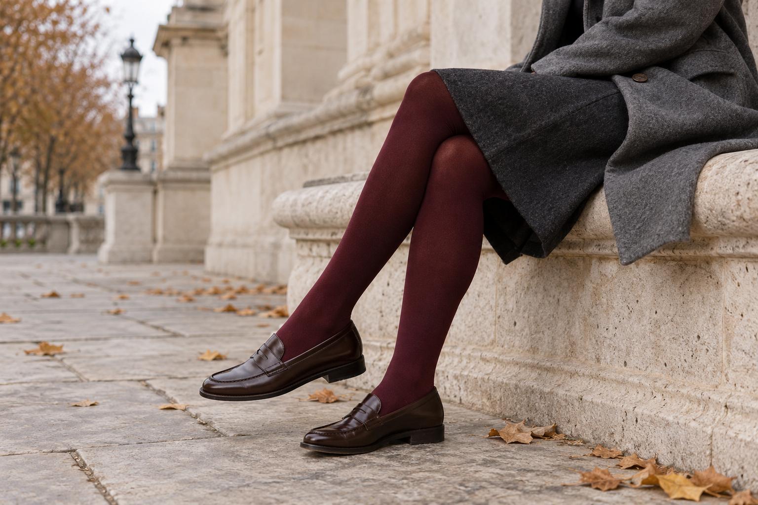 The Tights Are the Outfit editorial image