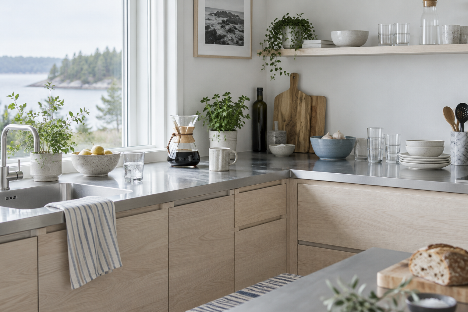 What Belongs in a Nordic Kitchen? editorial image