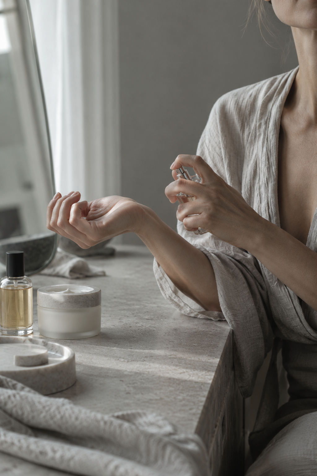Why Everyone Is Layering Fragrance Now editorial image