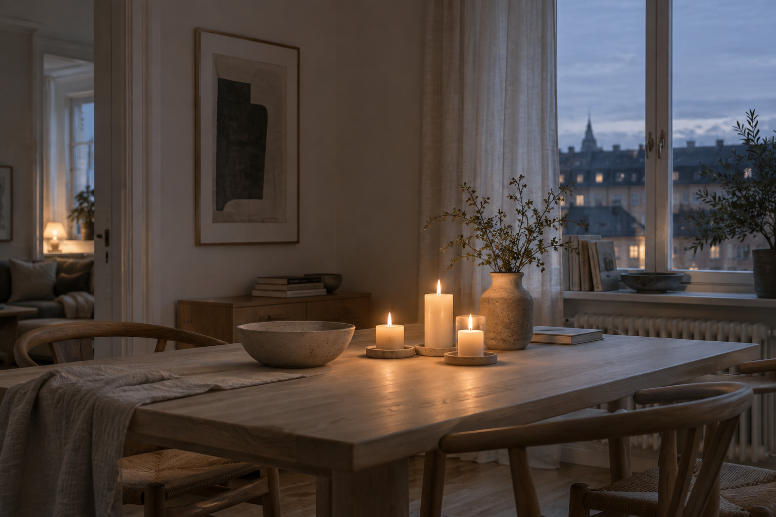Why the Nordics Take Candlelight Seriously editorial image